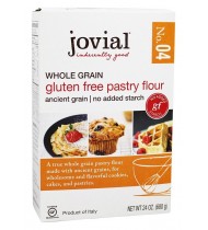 Jovial Whole Grain Gluten Free Pastry Flour No. 4 (6x24 OZ)