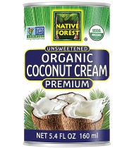 Native Forest Organic Premium Coconut Cream Unsweetened  (12x5.4 OZ) 