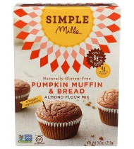 Simple Mills Almond Flour Muffin Mix Pumpkin Gluten Free (6x9Oz)