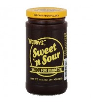 Woodys Sweet N Smoky Sauce (6x14.5OZ )