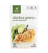 Simply Organic Roasted Chicken Gravy, Seasoning Mix (12x0.85Oz)