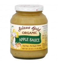 Solana Gold Organics Apple Sauce (12x24OZ )