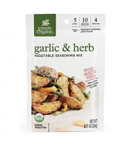 Simply Organic Vegetable Seasoning Mix Garlic & Herb (12X0.71 OZ)