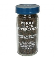 Morton & Bassett Whole Black Pepper (3x2.1Oz)