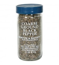 Morton & Bassett Organic Coarse Ground Black Pepper (3x1.8 OZ)