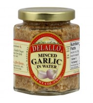 Delallo Garlic Minced In Water (1x6 OZ)