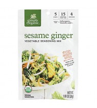 Simply Organic Sesame Ginger (12x1 OZ)