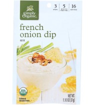 Simply Organic French Onion Dip (12x1.1 Oz)
