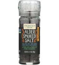 Frontier Natural Products Alder Smoke Salt,Grinder (6x3.2 Oz)