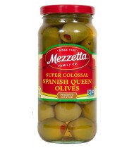 Mezzetta Spanish Colossal Queen Olives With Minced Pimento (6x10Oz)