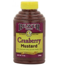 Beaver Cranberry Mustard (6x13Oz)