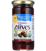 Mediterranean Organics Kalamata Pitted Olives (12x8.1 Oz)