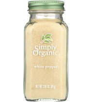 Simply Organic White Pepper (6x2.86OZ )
