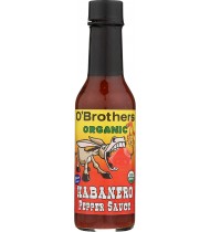 O`Brothers Hot Sauce Habanero Pepper Sauce (12X5 OZ)
