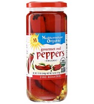 Mediterranean Organics Roasted Red Peppers (12x16 Oz)
