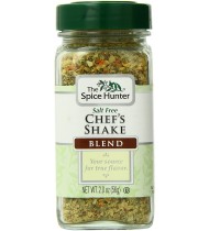 Spice Hunter Salt Free Chefs Shake BlendJars (6x2Oz)