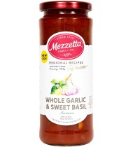 Mezzetta Marinara Whole Garlic & Sweet Basil Sauce (6x16.25 OZ)