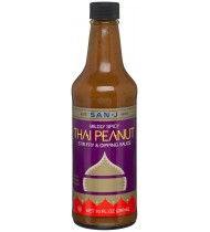 San-J Thai Peanut Cooking Sauce (6x10 Oz)