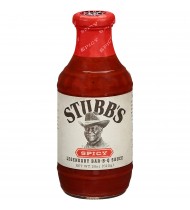 Stubbs Spicy BBQ Sauce (6x18Oz)