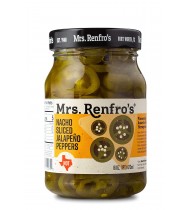 Mrs. Renfro's Nacho Sliced Jalapeno Peppers (6x16Oz)