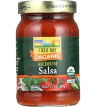 Field Day Organic Medium Salsa (12x16Oz)