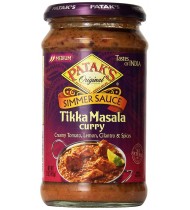 Patak's Tikka Masala Curry Cooking Sauce, Medium (6x15Oz)