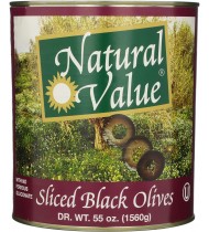 Natural Value Black Sliced Olv/No Fg (6x108OZ )
