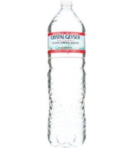 Crystal Geyser Alpine Spring Water Plastic 1.5 Liter (12x50.7 Oz)