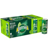 Perrier Sparkling Min Water Lime (3x10Pack )