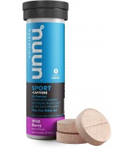 Nuun Active Hydration Energy: Hydrating Electrolyte Tablets, Wild Berry (8X10 Ct)