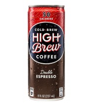 High Brew Coffee Double Espresso (12x8 OZ)