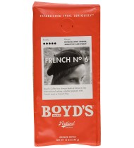 Boyds Coffee French No 6 Coffee (6x12OZ )