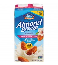 Blue Diamond Almond Breeze Unsweetened Vanilla (8x64 Oz)