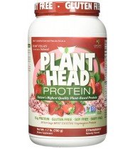 Genceutic Naturals Plant Head Protein Strawberry 1.7 lb