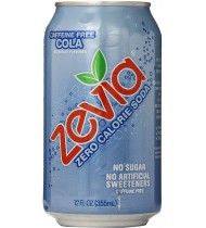 Zevia Cola Soda Caff Fre (4x6Pack )