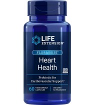 Life Extension Florassist Heart Health Probiotic, 60 Capsules