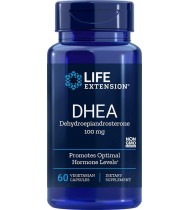 Life Extension DHEA 100 Mg, 60 Vegetarian Capsules