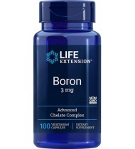 Life Extension Boron 3 Mg 100 Vegetarian Capsules