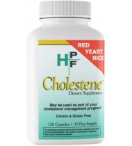 HPF Cholestene Red Yeast Rice, 120 Capsules