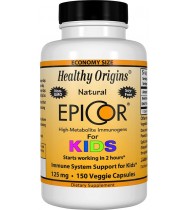 Healthy Origins EpiCor for Kids 125 mg, 150 Veggie Caps