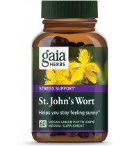 Gaia Herbs St. John's Wort, Vegan Liquid Capsules, 60 Count
