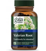 Gaia Herbs, Valerian Root, Sleep Support, 60 Count