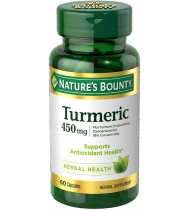 Nature's Bounty Turmeric Curcumin Caps, 60 ct, Green