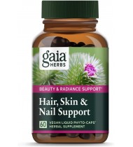 Gaia Herbs Hair, Skin & Nail Support, 60 Count