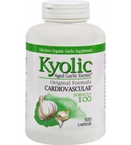 Kyolic Garlic Formula 100 Original Cardiovascular Formula (300 Capsules)