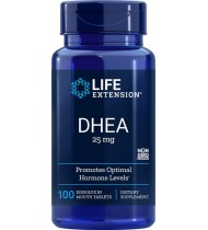 Life Extension DHEA 25 Mg, 100 Tablets