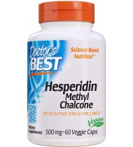 Doctor's Best Hesperidin Methyl Chalcone, 500 mg, 60 Caps