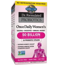 Garden of Life Dr. Formulated Probiotics for Women, 30 Capsules