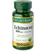 Echinacea by Nature's Bounty, Herbal Supplement, 400mg, 100 Capsules