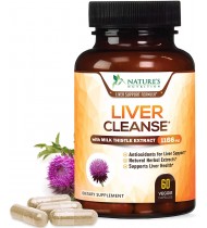 Liver Cleanse - Natural 22 Herb Formula 1166mg with Milk Thistle - 60 Capsules